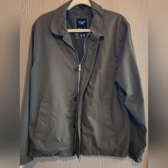Abercrombie & Fitch Olive Green Jacket